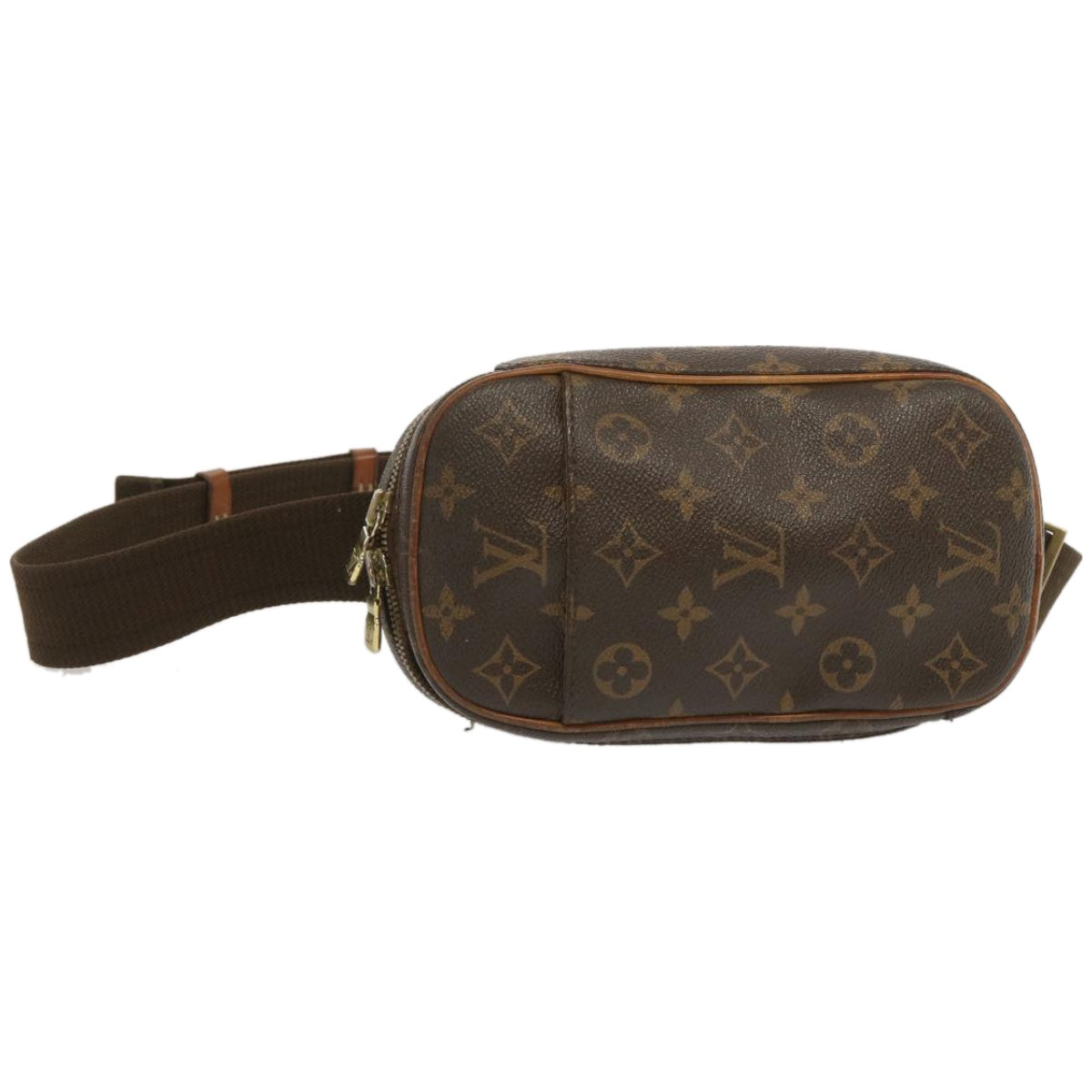 LOUIS VUITTON Monogram Pochette Gange Shoulder Bag M51870 LV Auth 67360