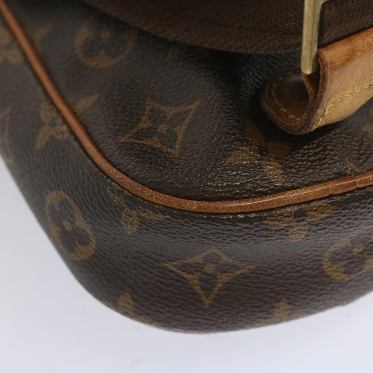 LOUIS VUITTON Monogram Pochette Gange Shoulder Bag M51870 LV Auth 67360