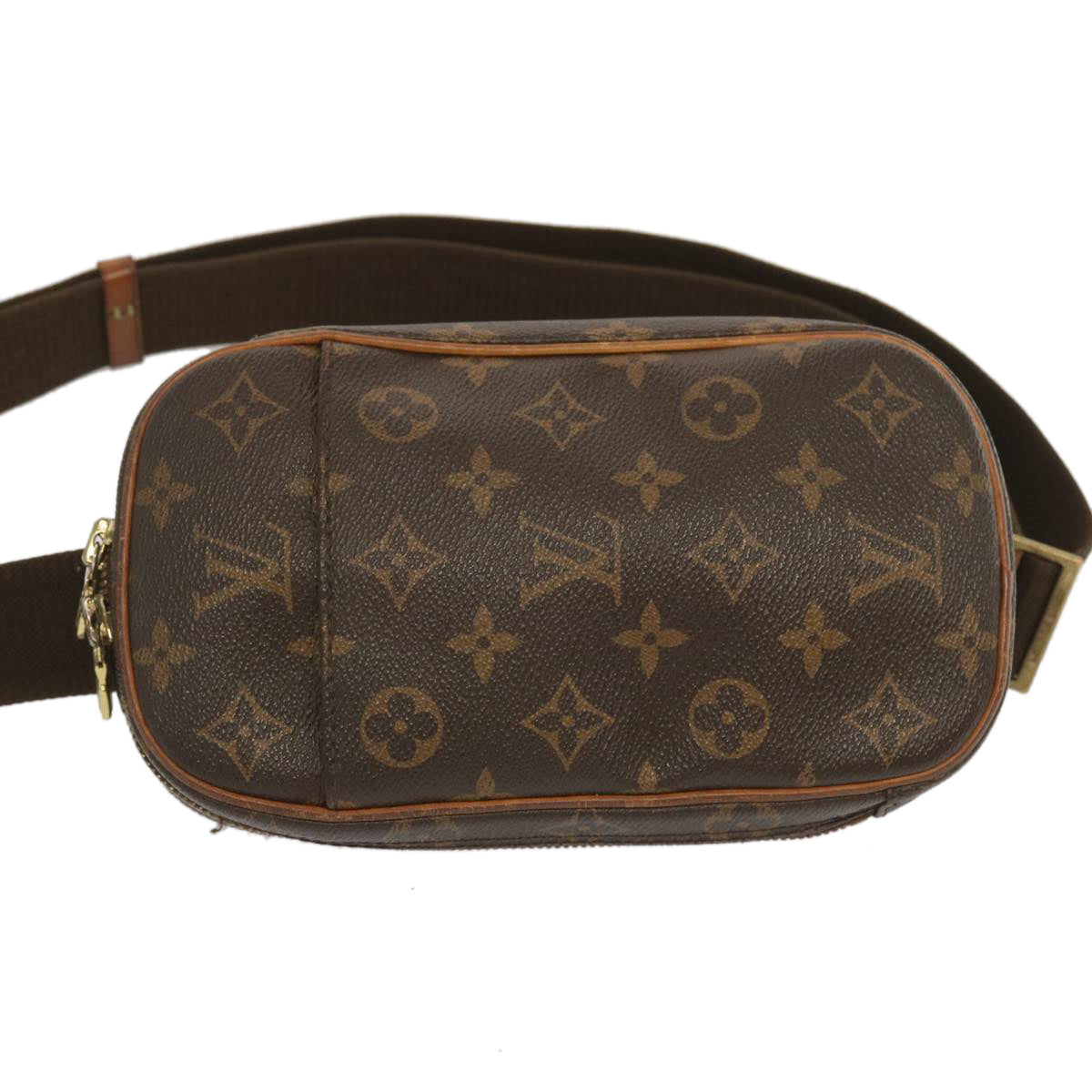 LOUIS VUITTON Monogram Pochette Gange Shoulder Bag M51870 LV Auth 67360