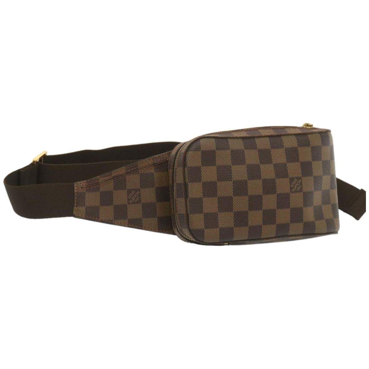 LOUIS VUITTON Damier Ebene Geronimos Shoulder Bag N51994 LV Auth 67361