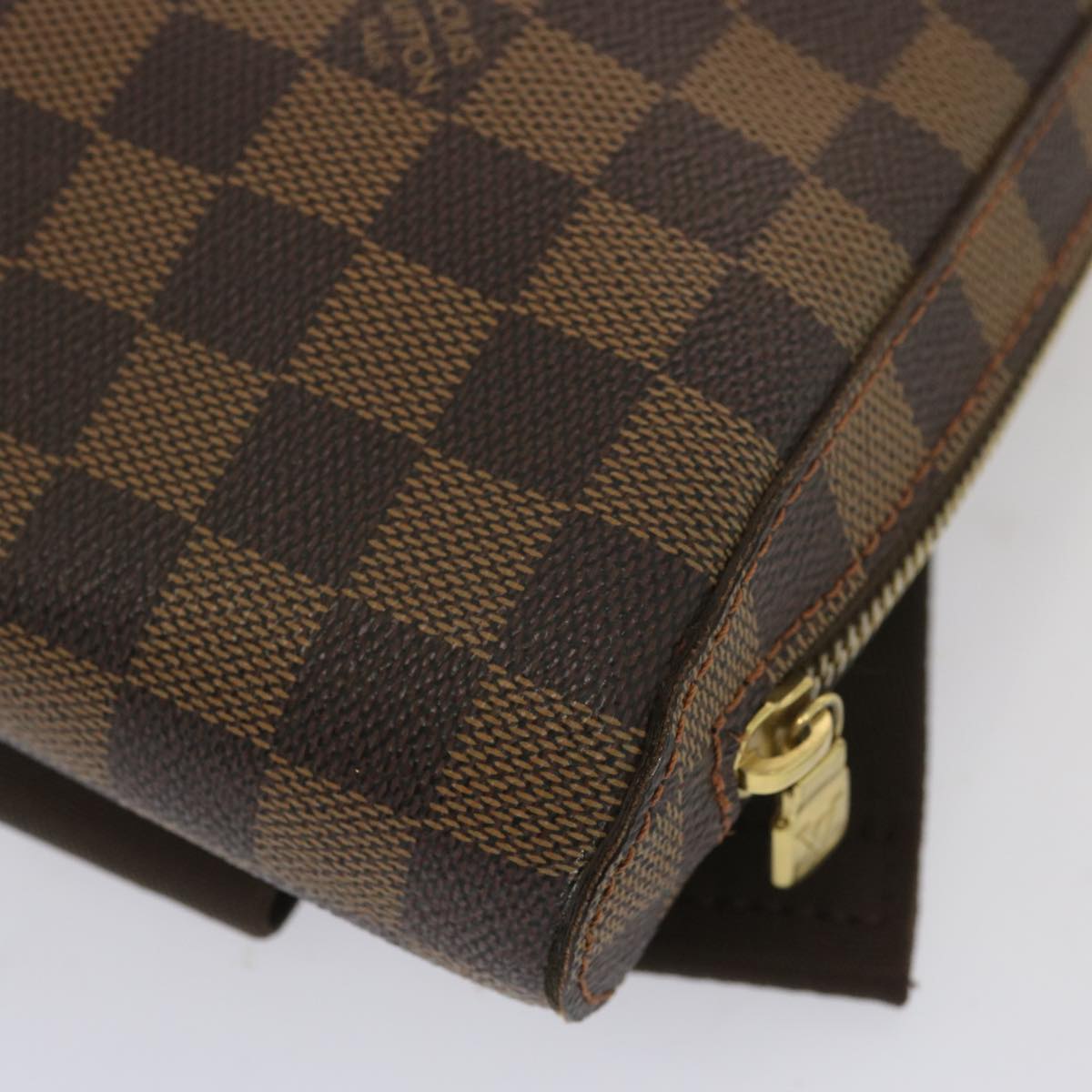 LOUIS VUITTON Damier Ebene Geronimos Shoulder Bag N51994 LV Auth 67361