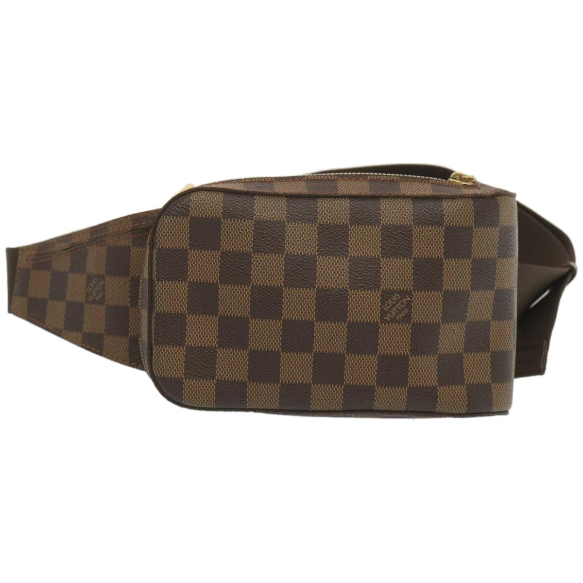 LOUIS VUITTON Damier Ebene Geronimos Shoulder Bag N51994 LV Auth 67361