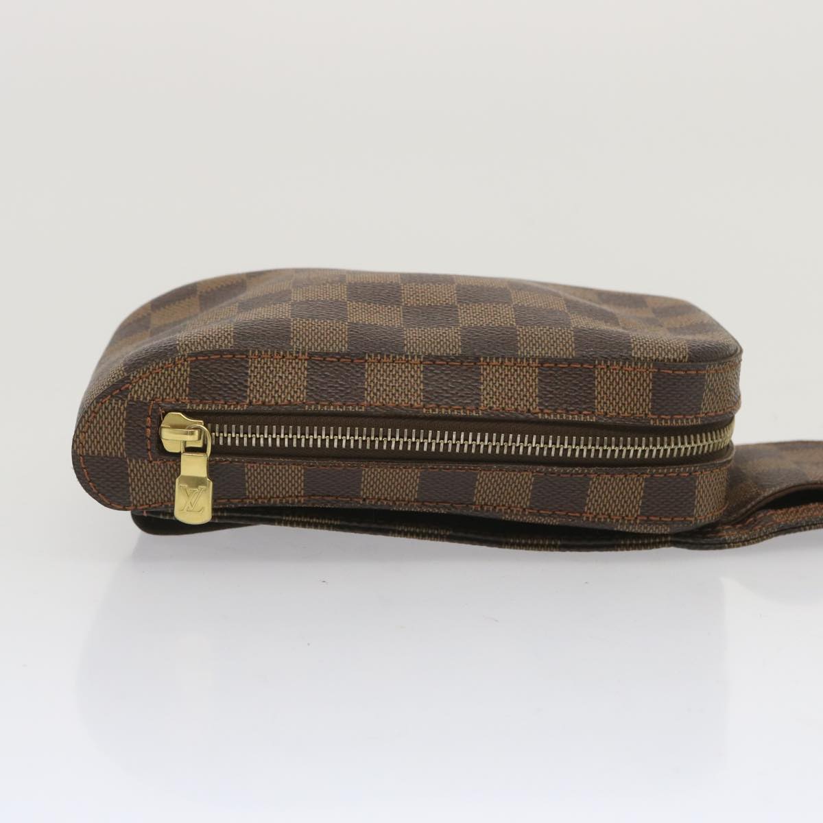 LOUIS VUITTON Damier Ebene Geronimos Shoulder Bag N51994 LV Auth 67361