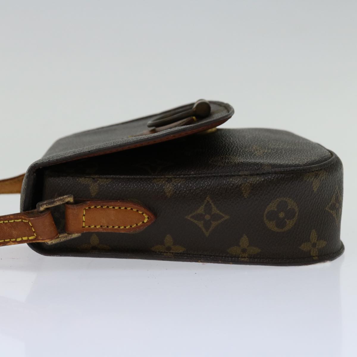 LOUIS VUITTON Monogram Saint Cloud MM Shoulder Bag M51243 LV Auth 67382