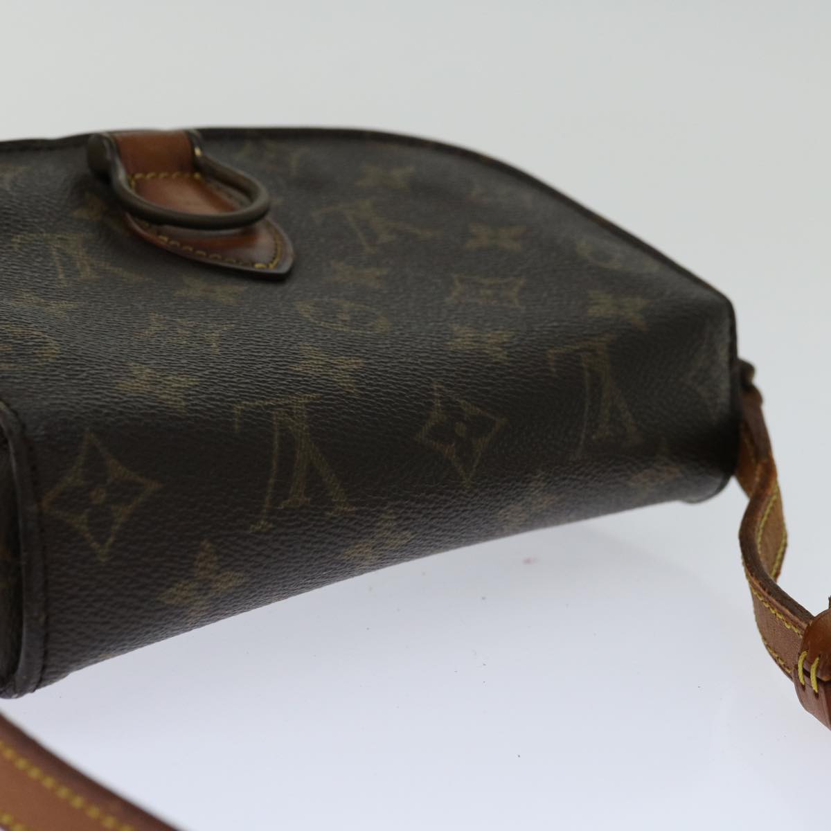 LOUIS VUITTON Monogram Saint Cloud MM Shoulder Bag M51243 LV Auth 67382