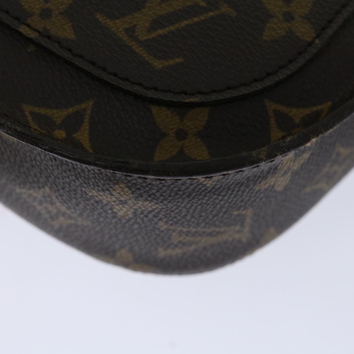 LOUIS VUITTON Monogram Saint Cloud GM Shoulder Bag M51242 LV Auth 67383