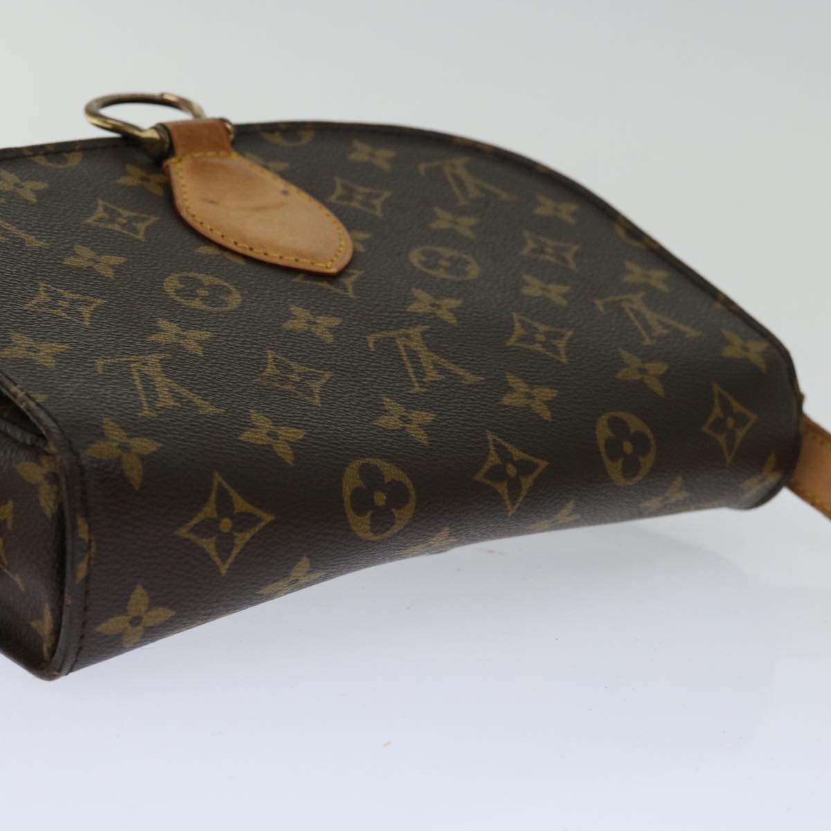 LOUIS VUITTON Monogram Saint Cloud GM Shoulder Bag M51242 LV Auth 67383