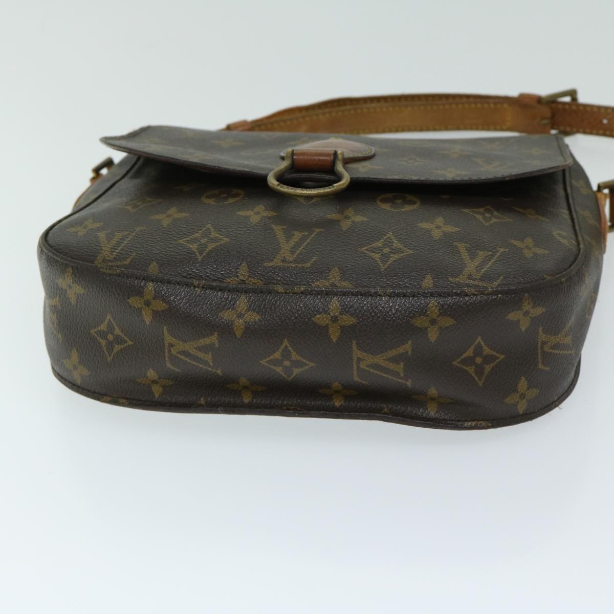 LOUIS VUITTON Monogram Saint Cloud GM Shoulder Bag M51242 LV Auth 67384