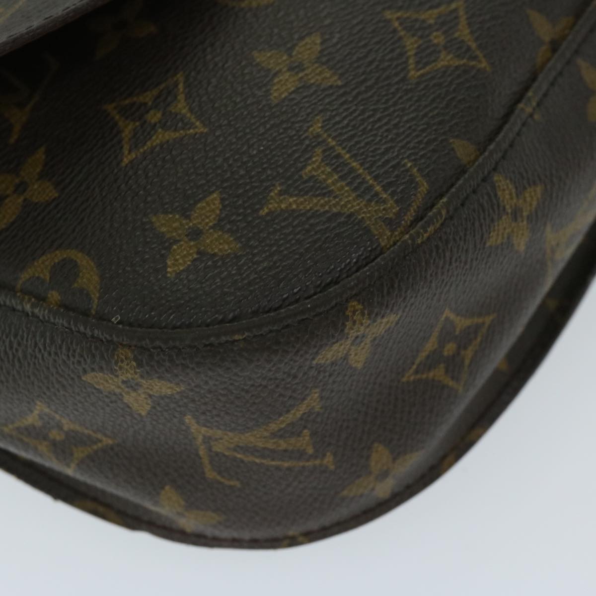 LOUIS VUITTON Monogram Saint Cloud GM Shoulder Bag M51242 LV Auth 67384