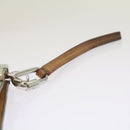 LOUIS VUITTON Monogram Mirror Trunk Pochette ClutchBag Silver M80807 Auth 67401-14