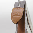 LOUIS VUITTON Monogram Mirror Trunk Pochette ClutchBag Silver M80807 Auth 67401-18