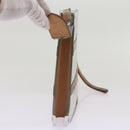 LOUIS VUITTON Monogram Mirror Trunk Pochette ClutchBag Silver M80807 Auth 67401-4