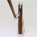 LOUIS VUITTON Monogram Mirror Trunk Pochette ClutchBag Silver M80807 Auth 67401-5