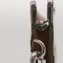 LOUIS VUITTON Monogram Mirror Trunk Pochette ClutchBag Silver M80807 Auth 67401-6