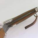 LOUIS VUITTON Monogram Mirror Trunk Pochette ClutchBag Silver M80807 Auth 67401-8