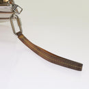 LOUIS VUITTON Monogram Mirror Trunk Pochette ClutchBag Silver M80807 Auth 67401-9