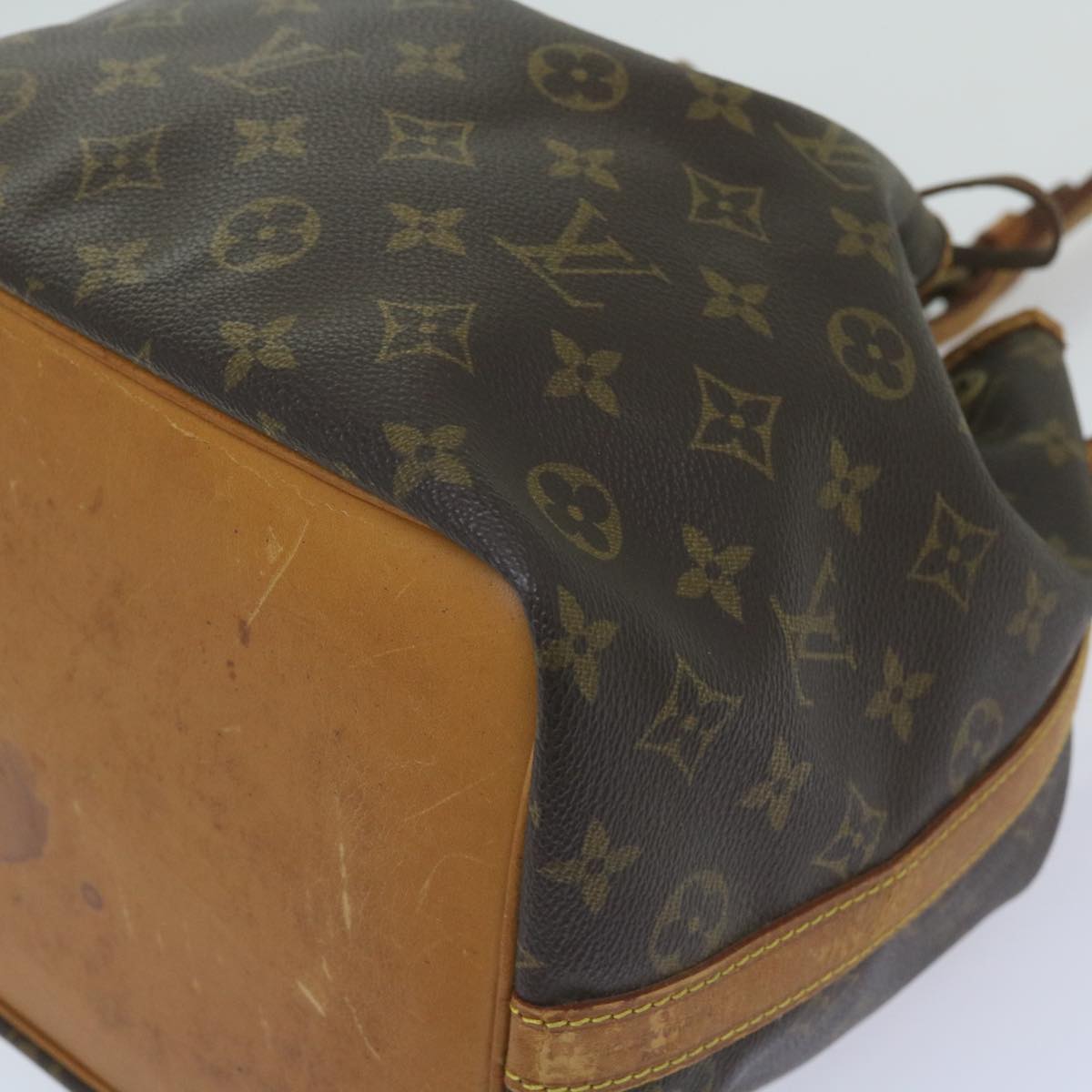 LOUIS VUITTON Monogram Petit Noe Shoulder Bag M42226 LV Auth 67407