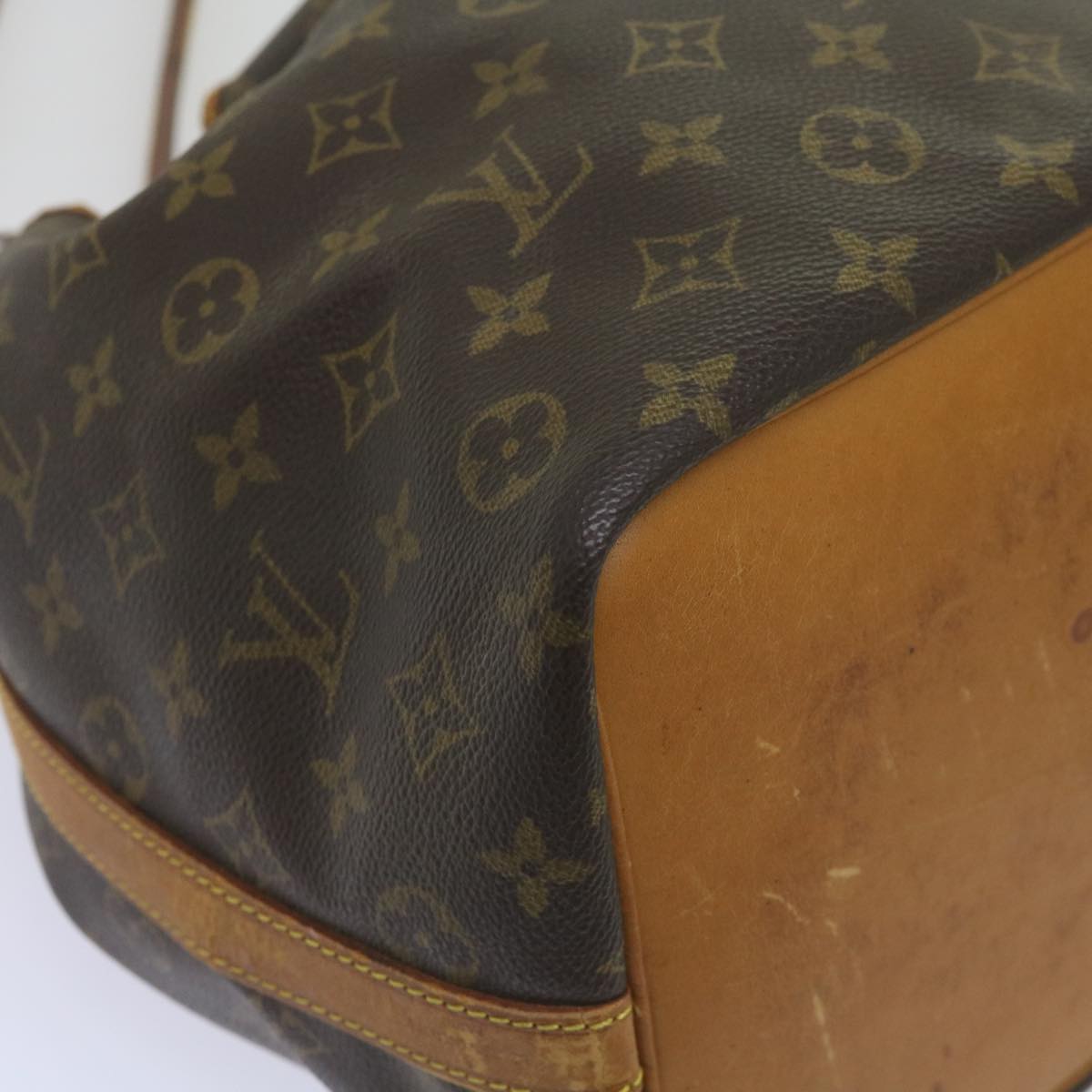 LOUIS VUITTON Monogram Petit Noe Shoulder Bag M42226 LV Auth 67407