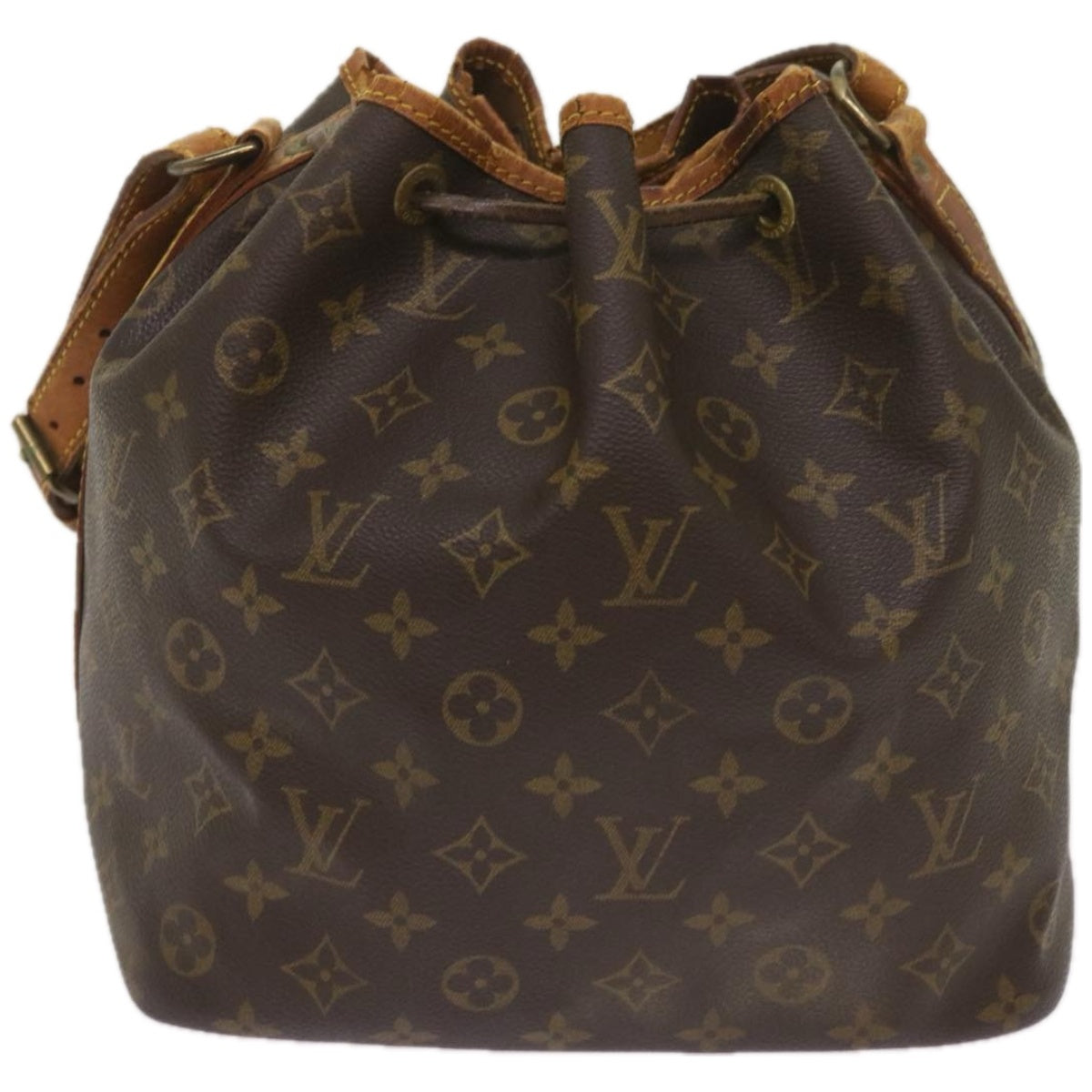 LOUIS VUITTON Monogram Petit Noe Shoulder Bag M42226 LV Auth 67407