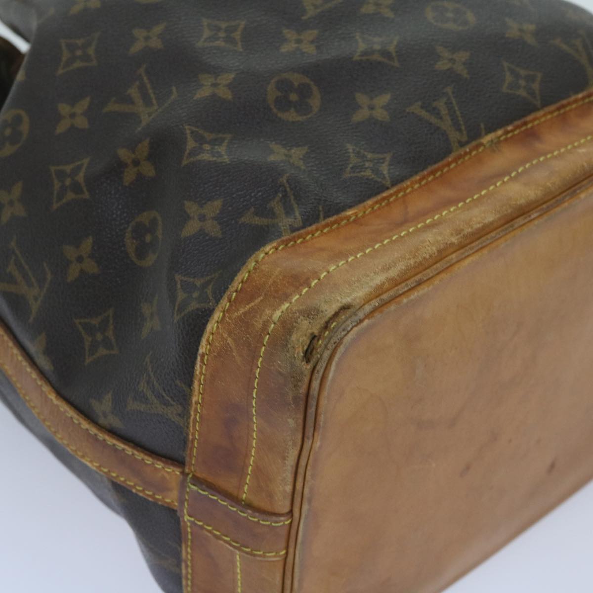 LOUIS VUITTON Monogram Noe Shoulder Bag M42224 LV Auth 67408