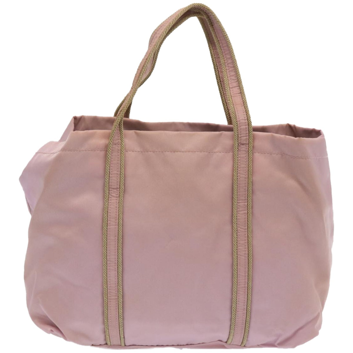 PRADA Hand Bag Nylon Pink Auth 67416 - 0