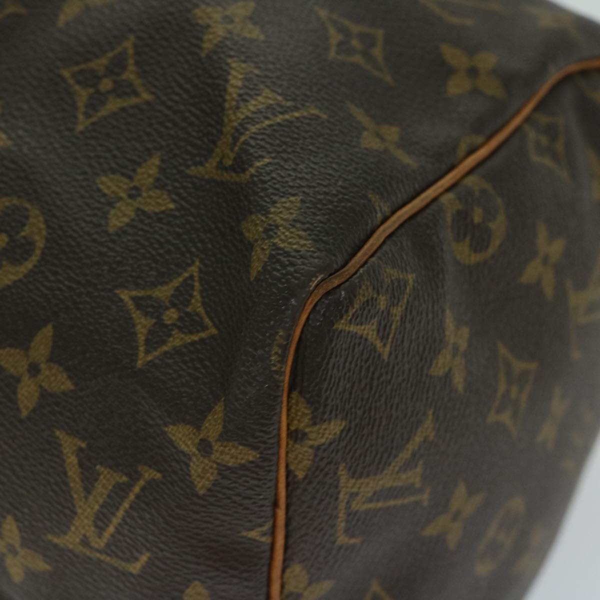 LOUIS VUITTON Monogram Speedy 30 Hand Bag M41526 LV Auth 67435