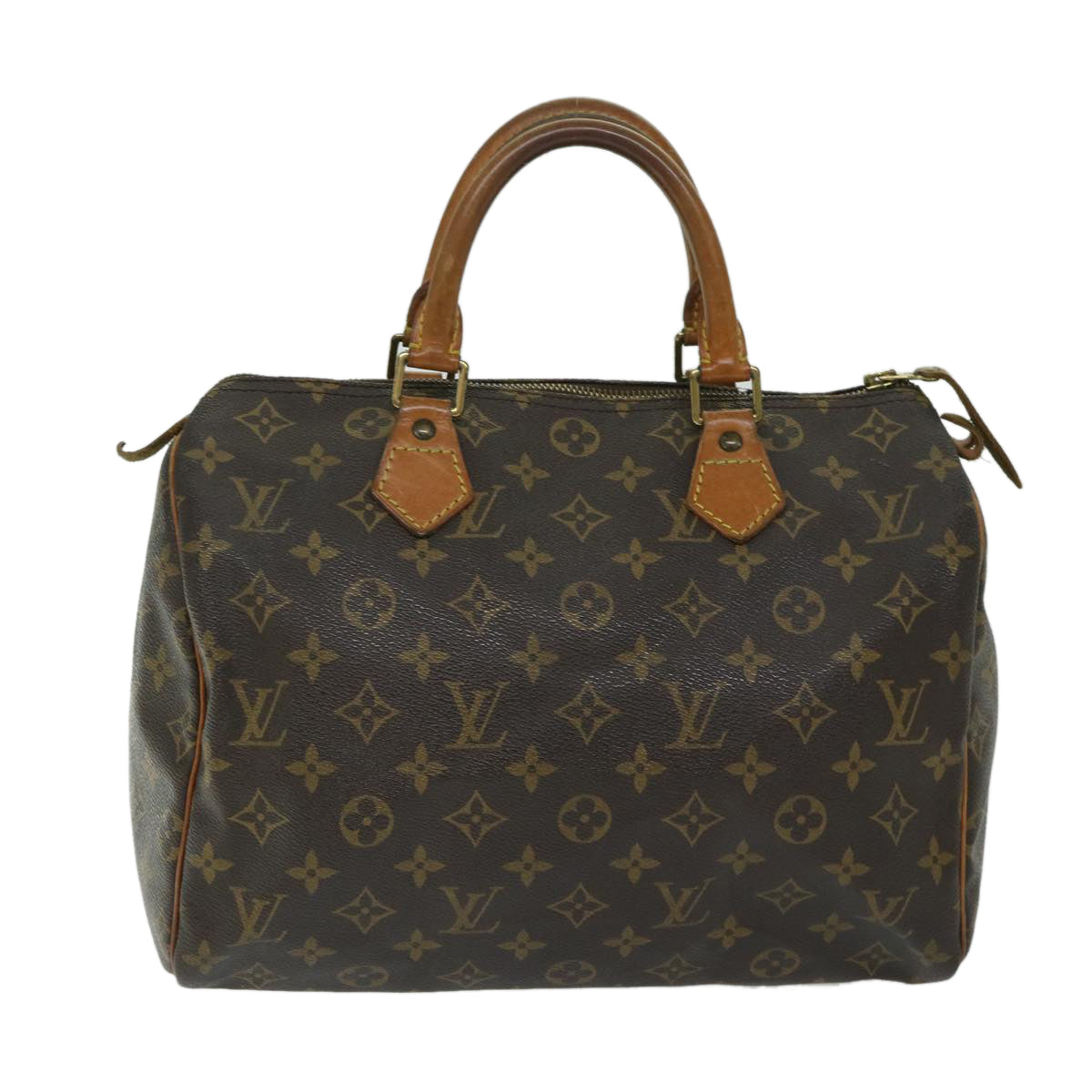 LOUIS VUITTON Monogram Speedy 30 Hand Bag M41526 LV Auth 67435