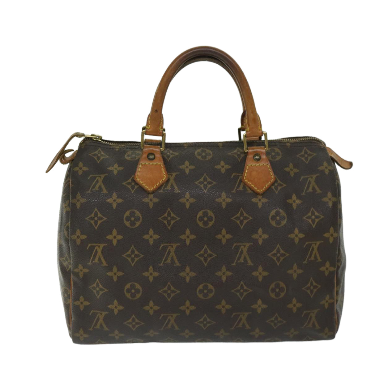 LOUIS VUITTON Monogram Speedy 30 Hand Bag M41526 LV Auth 67435