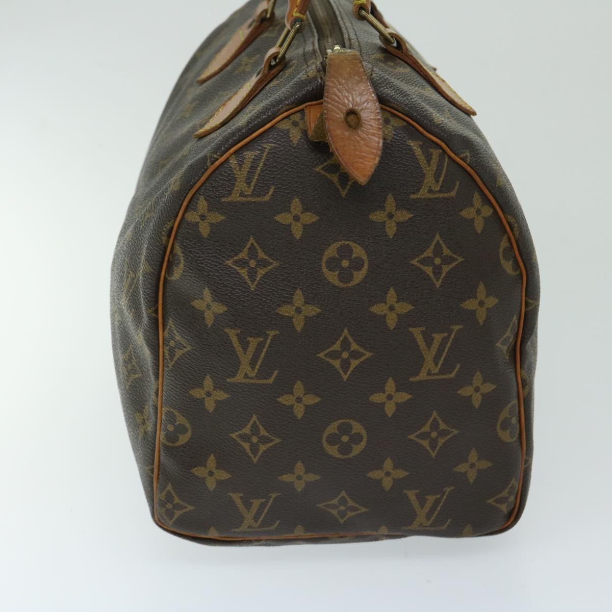 LOUIS VUITTON Monogram Speedy 30 Hand Bag M41526 LV Auth 67435