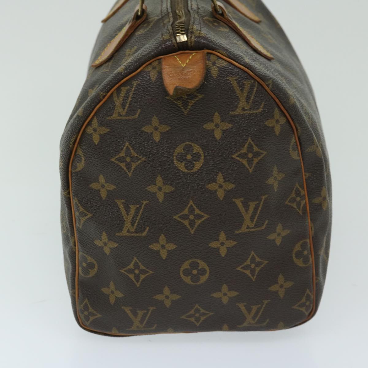 LOUIS VUITTON Monogram Speedy 30 Hand Bag M41526 LV Auth 67435