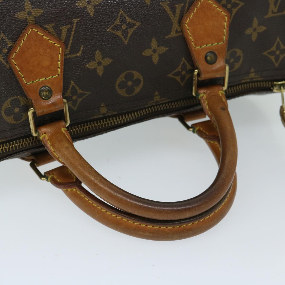 LOUIS VUITTON Monogram Speedy 30 Hand Bag M41526 LV Auth 67435