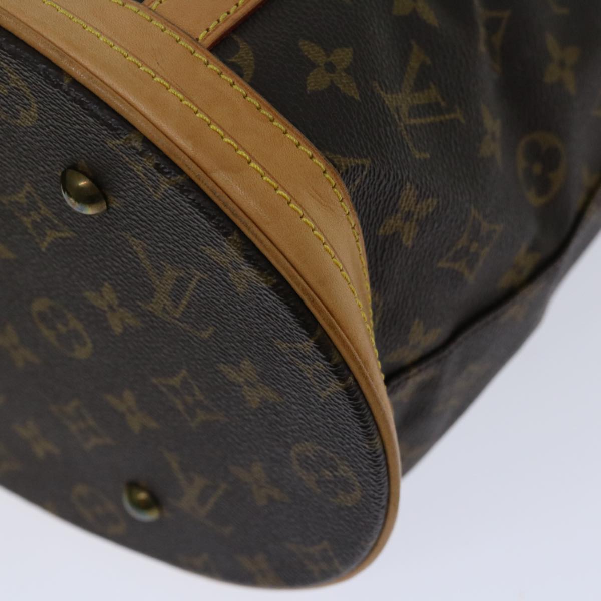 LOUIS VUITTON Monogram Bucket GM Shoulder Bag M42236 LV Auth 67436