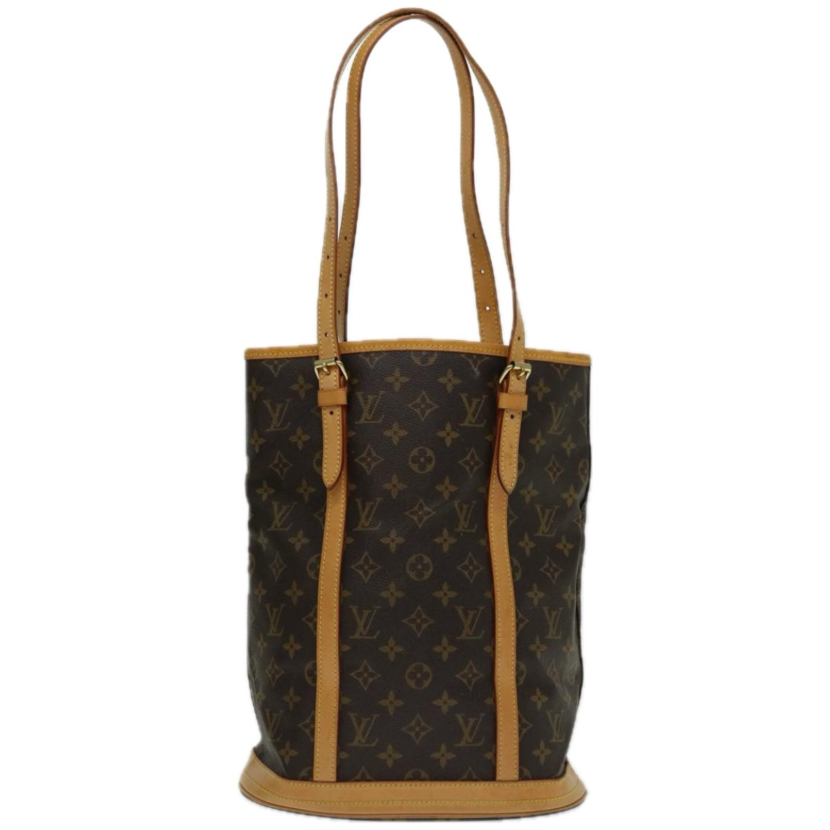 LOUIS VUITTON Monogram Bucket GM Shoulder Bag M42236 LV Auth 67436