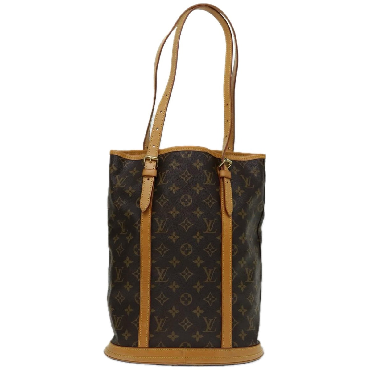 LOUIS VUITTON Monogram Bucket GM Shoulder Bag M42236 LV Auth 67436