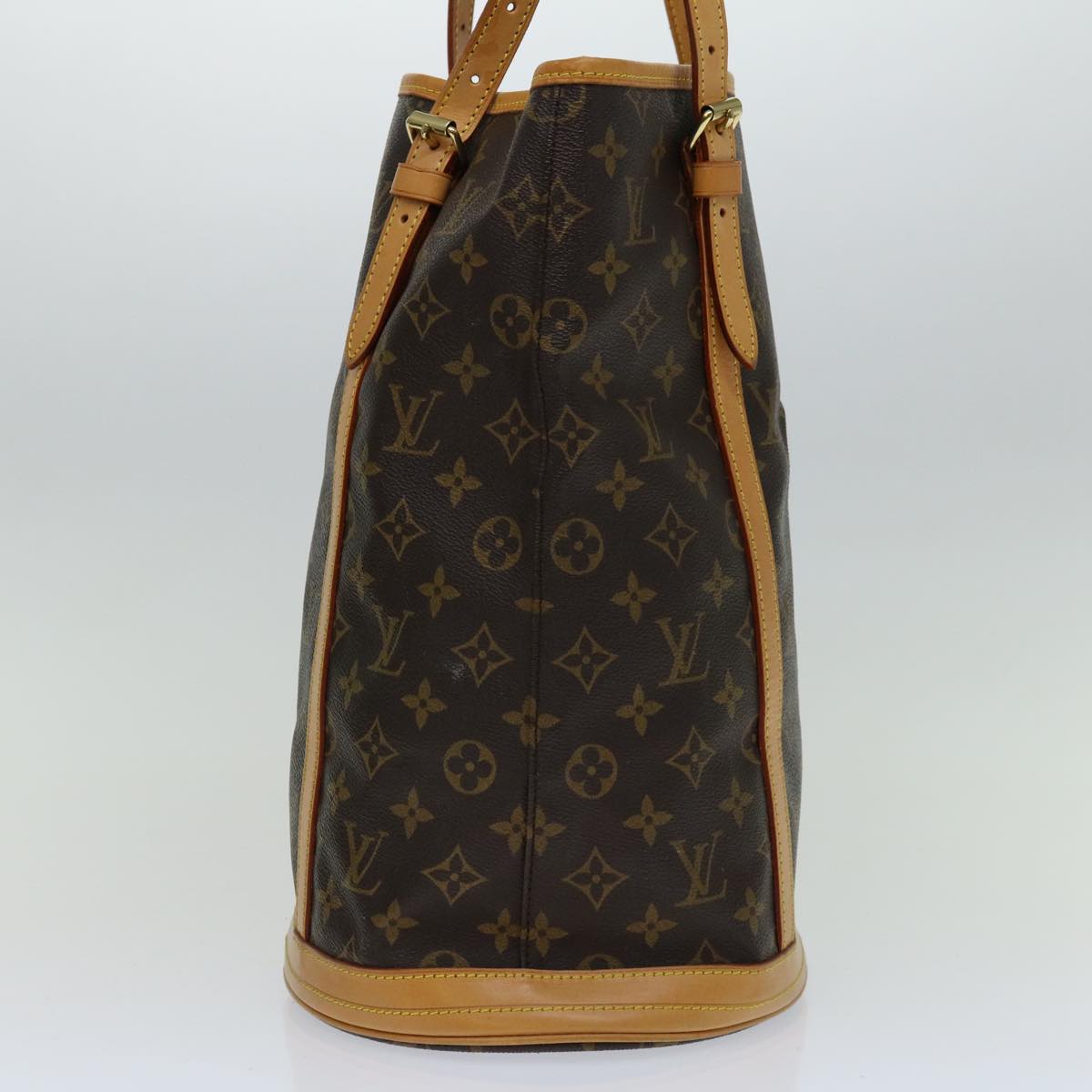 LOUIS VUITTON Monogram Bucket GM Shoulder Bag M42236 LV Auth 67436