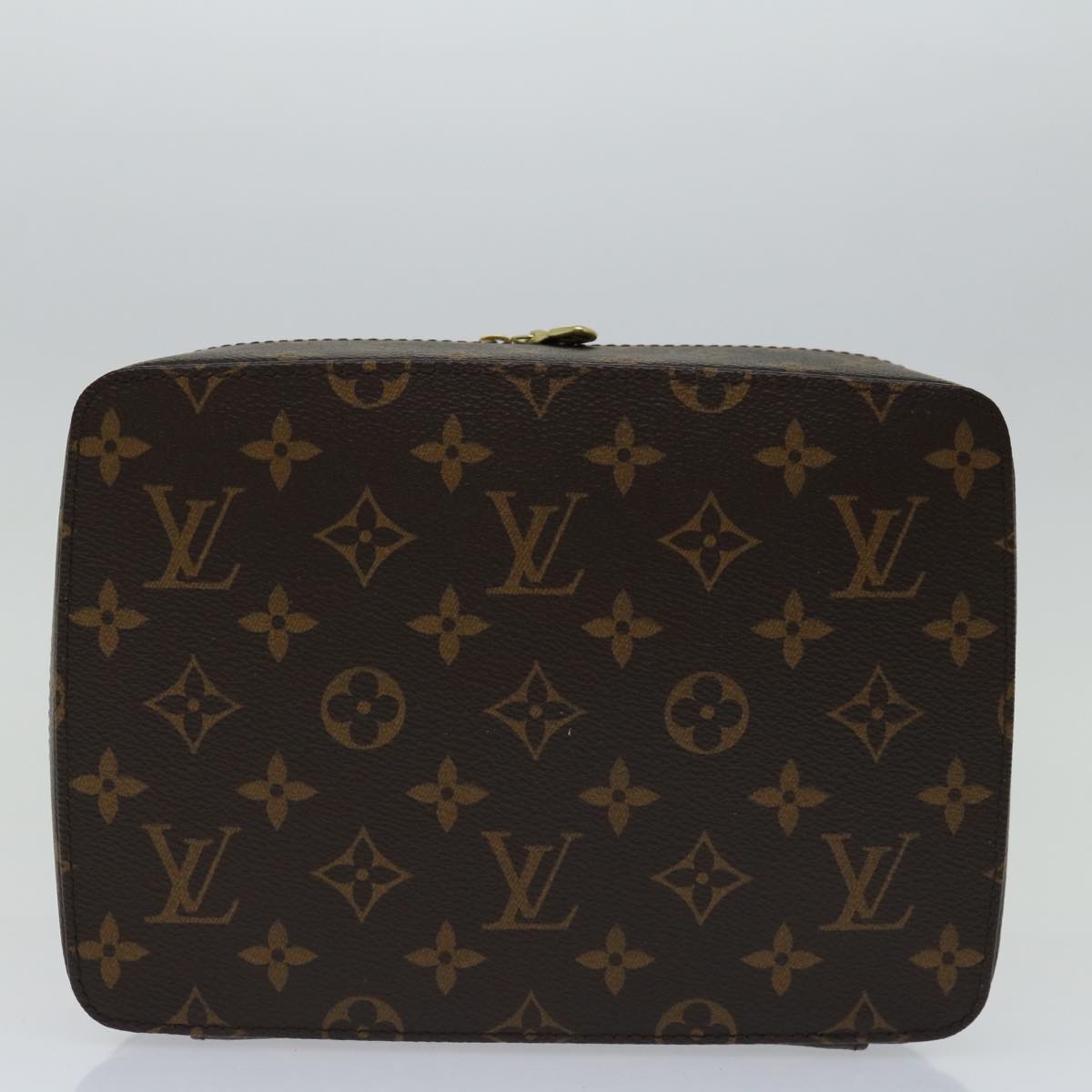 LOUIS VUITTON Monogram Trousse Bijoux Accessory Case M43449 LV Auth 67459A