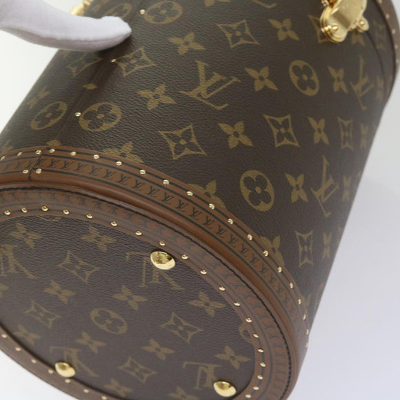 LOUIS VUITTON Monogram Vesque Cannes Hand Bag M10244 LV Auth 67472SM