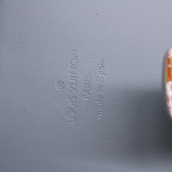 LOUIS VUITTON Cyber Epi Agenda PM Day Planner Cover Orange M99081 LV Auth 67475