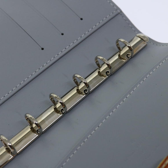 LOUIS VUITTON Cyber Epi Agenda PM Day Planner Cover Orange M99081 LV Auth 67475