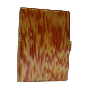 LOUIS VUITTON Cyber Epi Agenda PM Day Planner Cover Orange M99081 LV Auth 67475