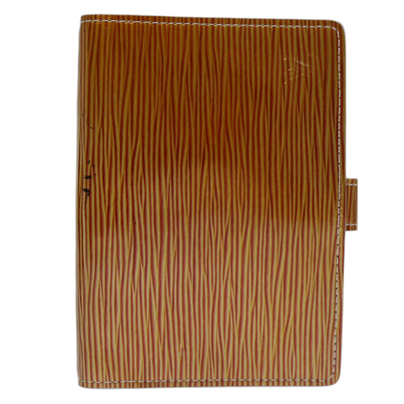 LOUIS VUITTON Cyber Epi Agenda PM Day Planner Cover Orange M99081 LV Auth 67475