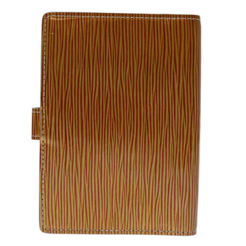 LOUIS VUITTON Cyber Epi Agenda PM Day Planner Cover Orange M99081 LV Auth 67475 - 0