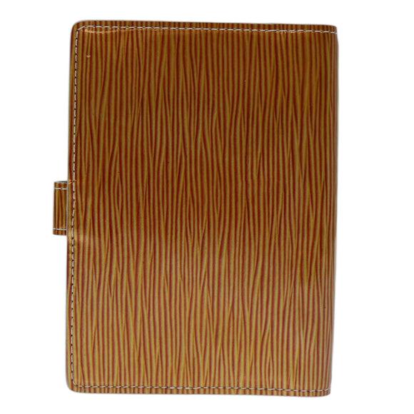 LOUIS VUITTON Cyber Epi Agenda PM Day Planner Cover Orange M99081 LV Auth 67475