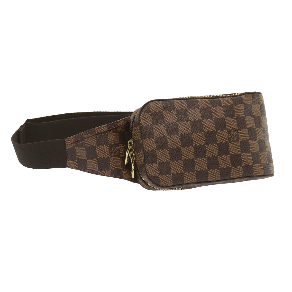 LOUIS VUITTON Damier Ebene Geronimos Shoulder Bag N51994 LV Auth 67479SA