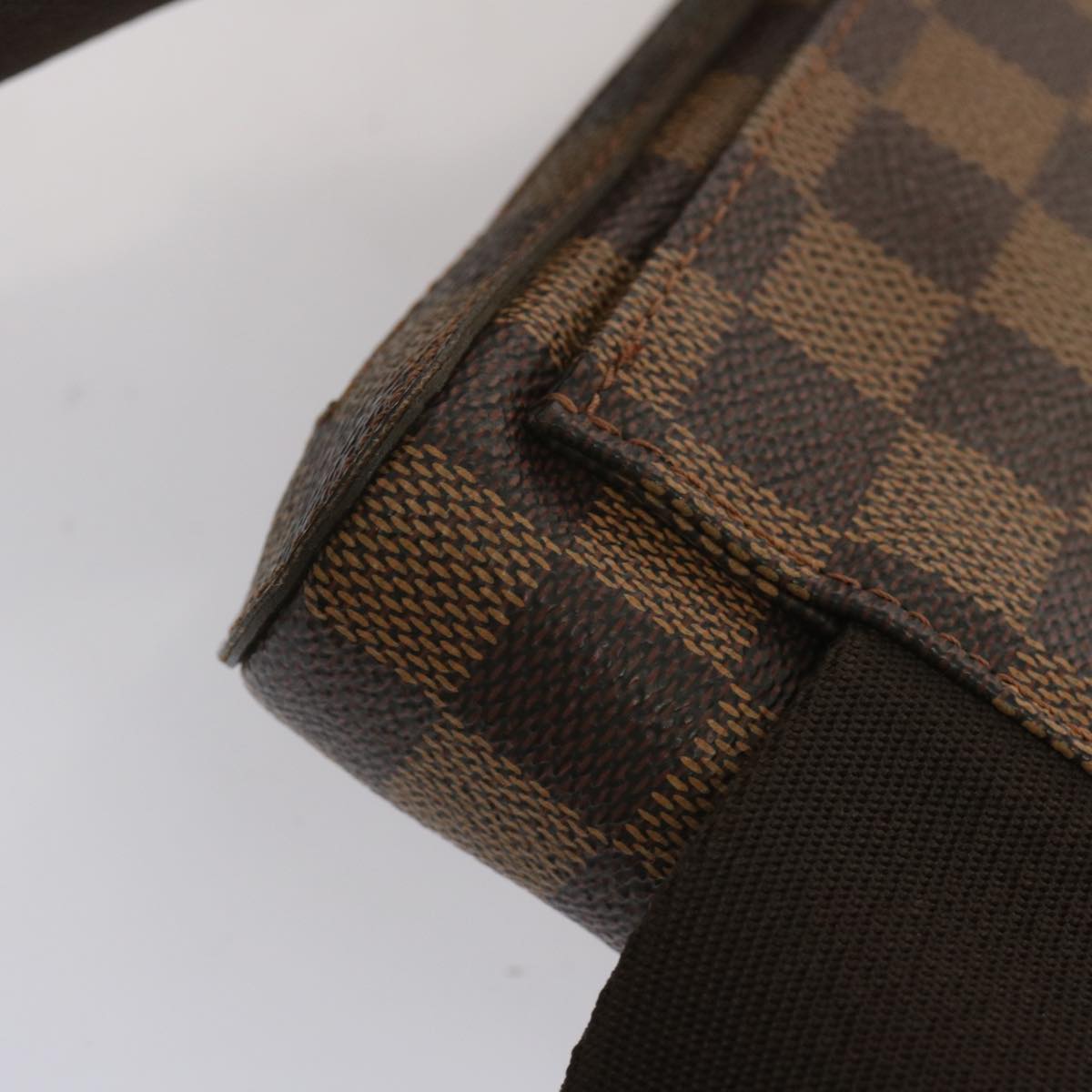 LOUIS VUITTON Damier Ebene Geronimos Shoulder Bag N51994 LV Auth 67479SA