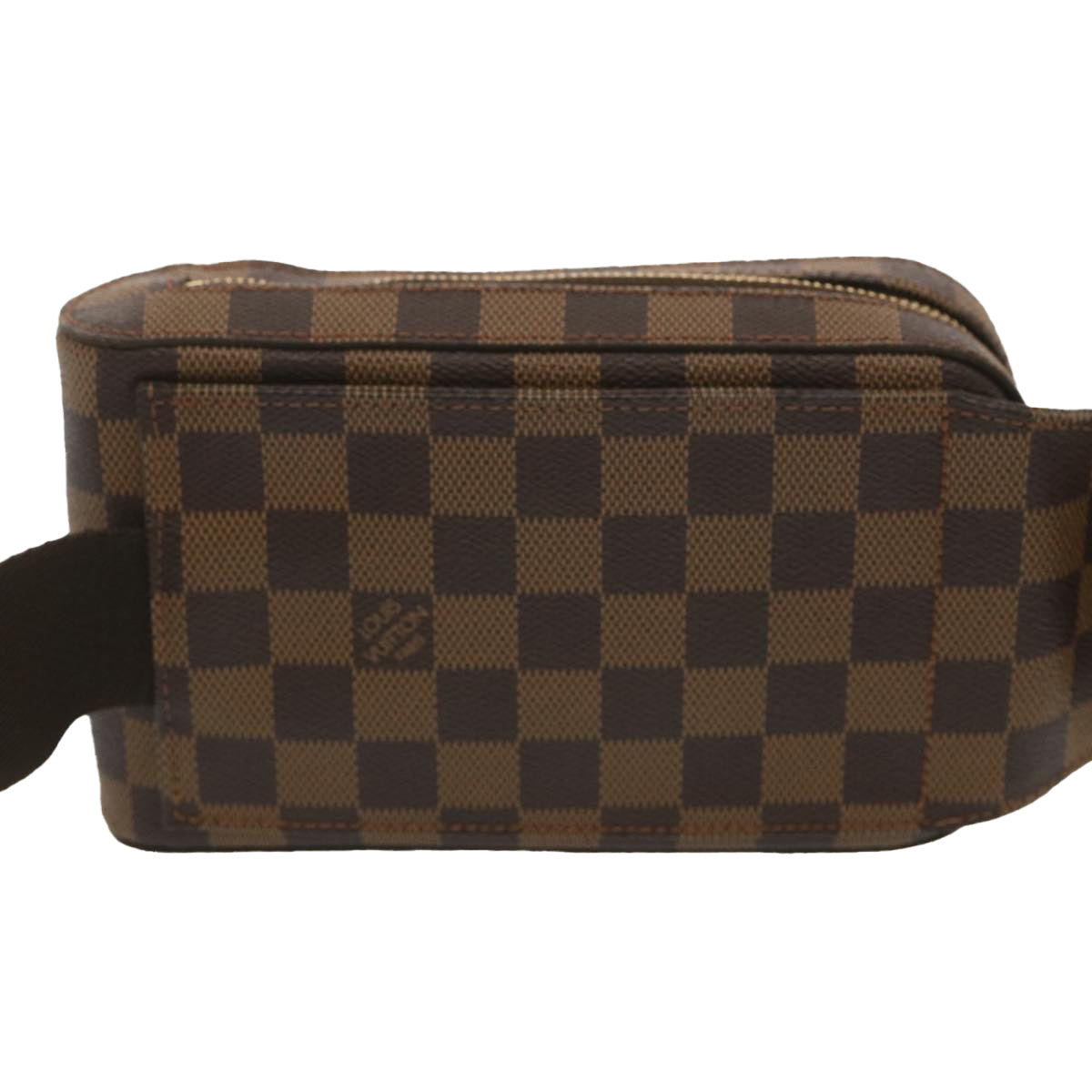 LOUIS VUITTON Damier Ebene Geronimos Shoulder Bag N51994 LV Auth 67479SA