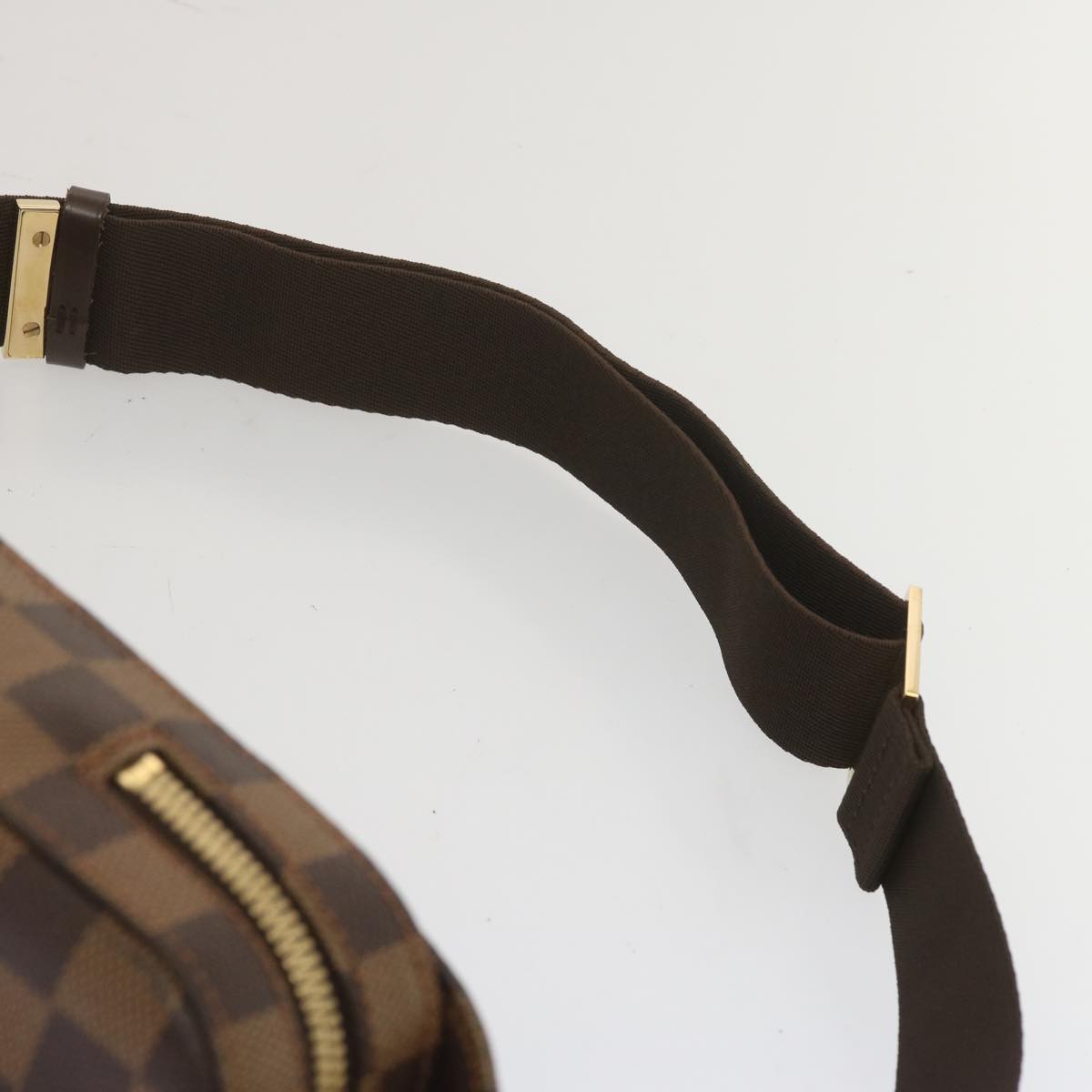 LOUIS VUITTON Damier Ebene Geronimos Shoulder Bag N51994 LV Auth 67479SA