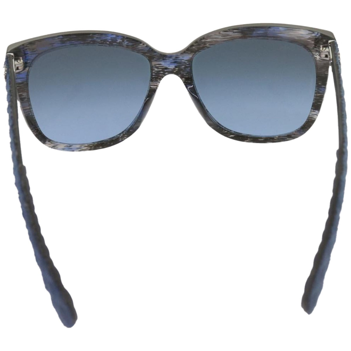 CHANEL Sunglasses plastic Blue CC Auth 67511