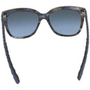 CHANEL Sunglasses plastic Blue CC Auth 67511-3