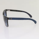 CHANEL Sunglasses plastic Blue CC Auth 67511-4